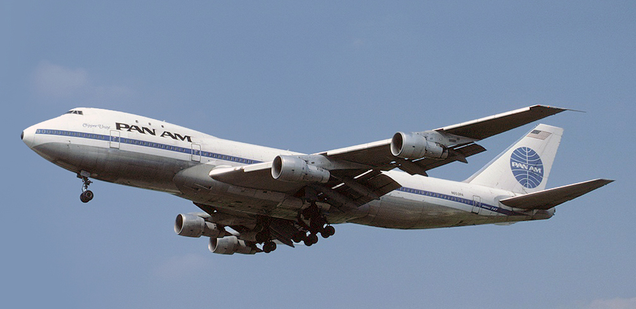 Pan Am Boeing 747-100 “Clipper Unity” lands at Heathrow Airport in 1982 (Eduard Marmet)